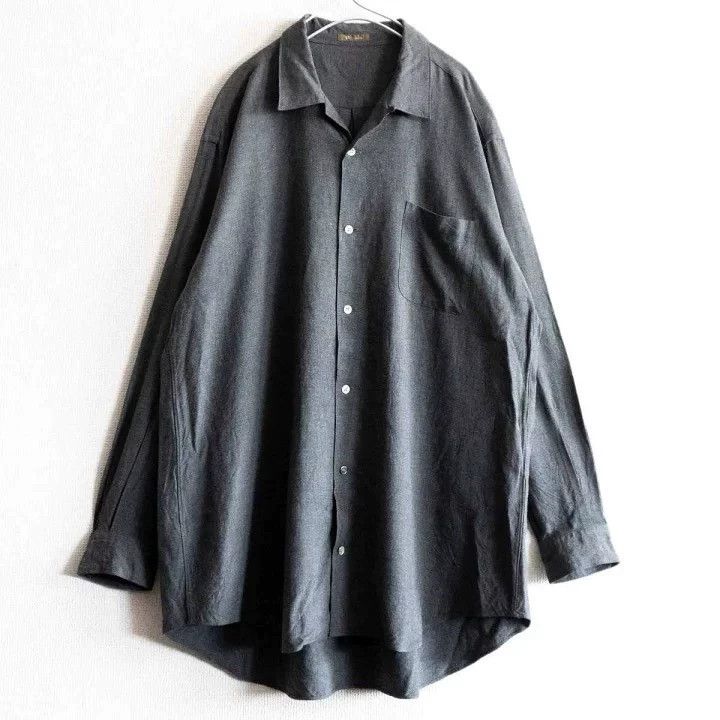 Y's for Men Y's For Men Black silk silhouette shirt Size US M / EU 48-50 / 2 - 1 Thumbnail