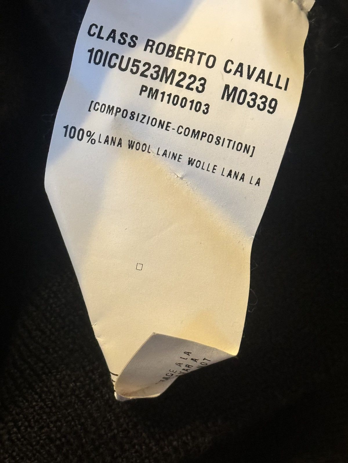 Roberto Cavalli Runway Roberto Cavalli wool Blouse with of deconstruction Size M / US 6-8 / IT 42-44 - 5 Thumbnail