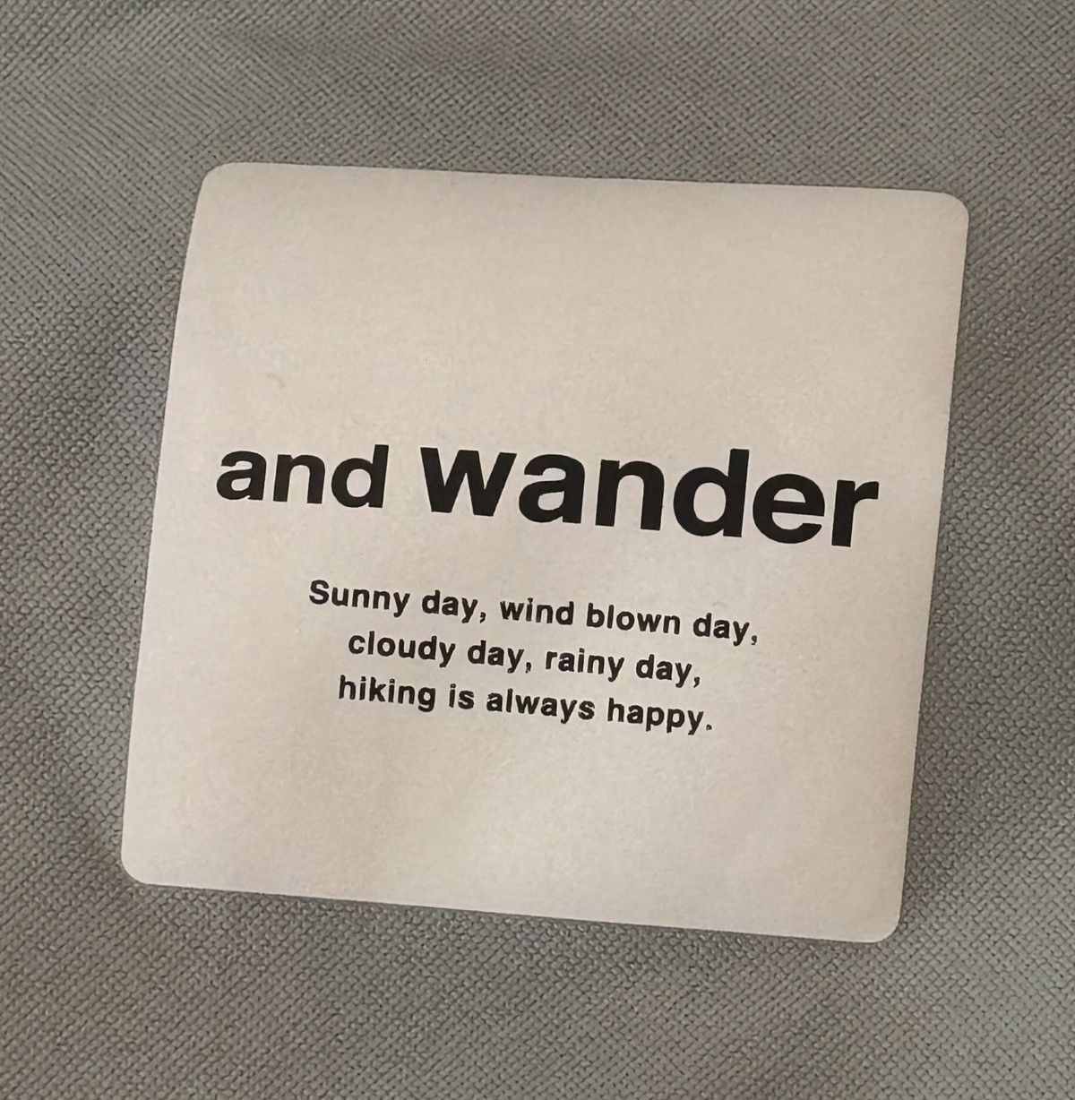 And Wander and wander Printed Trek Jacket Size US M / EU 48-50 / 2 - 6 Thumbnail
