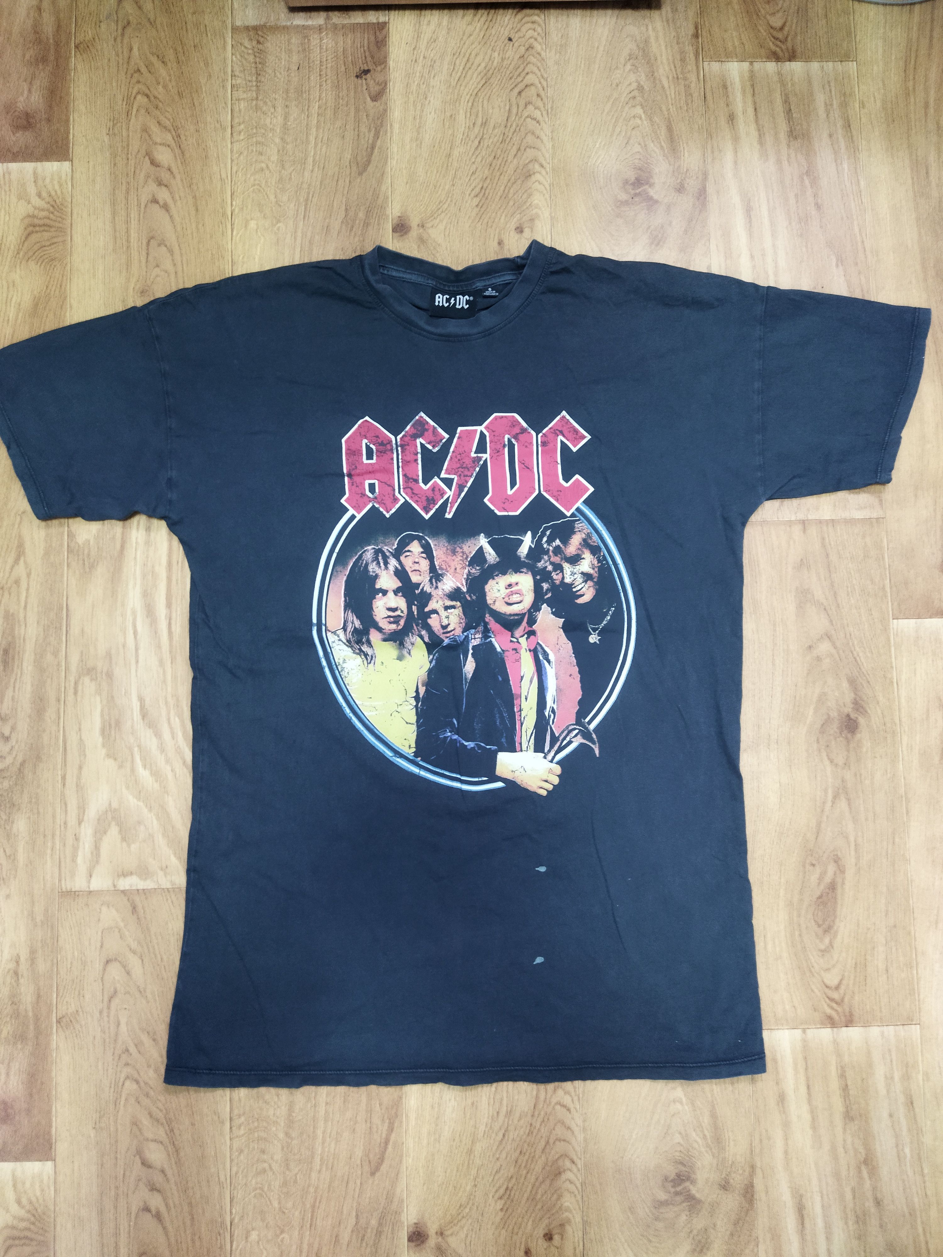 AC/DC × Vintage Vintage Ac Dc Highway To Hell T Shirt Big Logo Band Rock Size US L / EU 52-54 / 3 - 2 Thumbnail