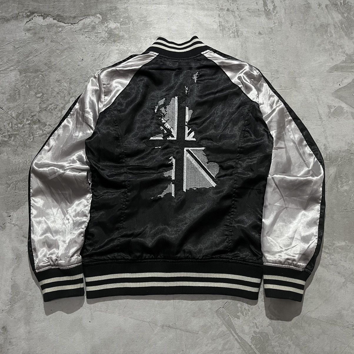 Japanese Brand Edge Rupret Skull Embroidered Reversible Jacket Size US M / EU 48-50 / 2 - 5 Thumbnail
