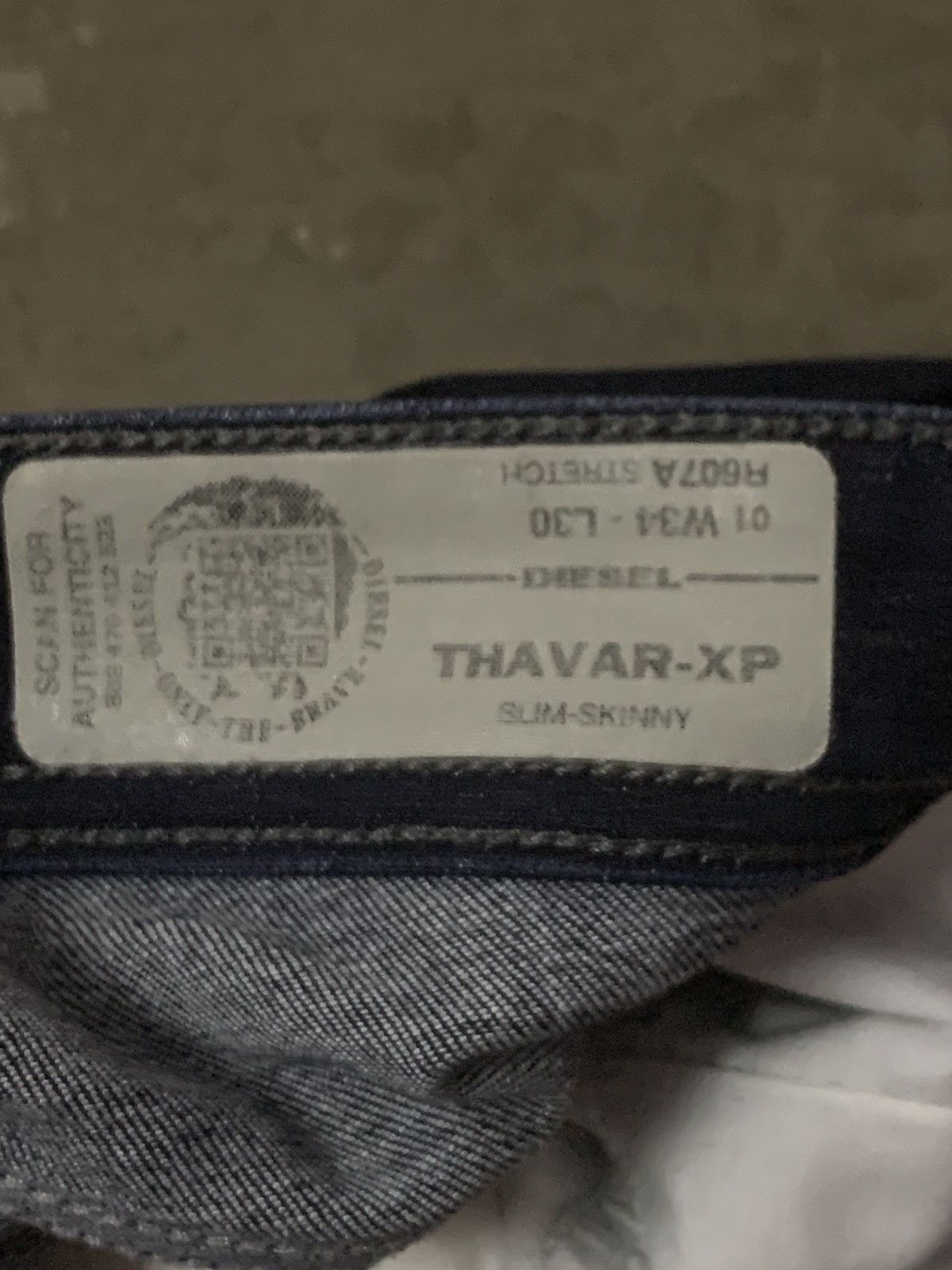 Diesel Diesel Industry Skinny Denim Jeans Size US 34 / EU 50 - 5 Thumbnail
