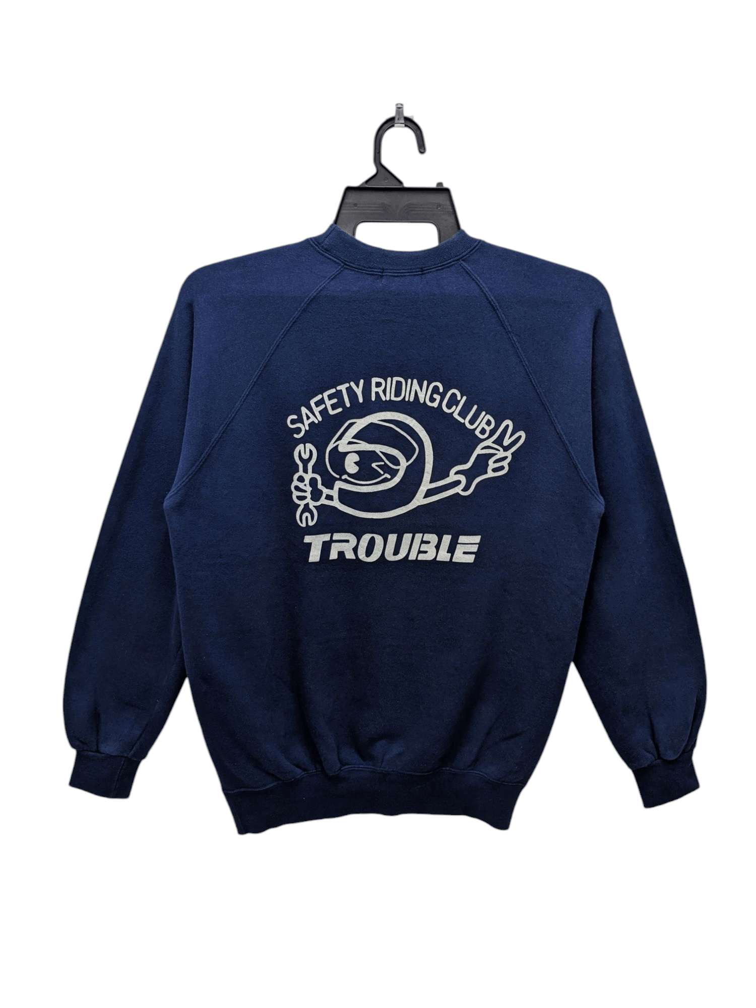 Japanese Brand × Vintage VINTAGE JAPANESE BLACK ROCK SWEATSHIRT Size US M / EU 48-50 / 2 - 1 Thumbnail