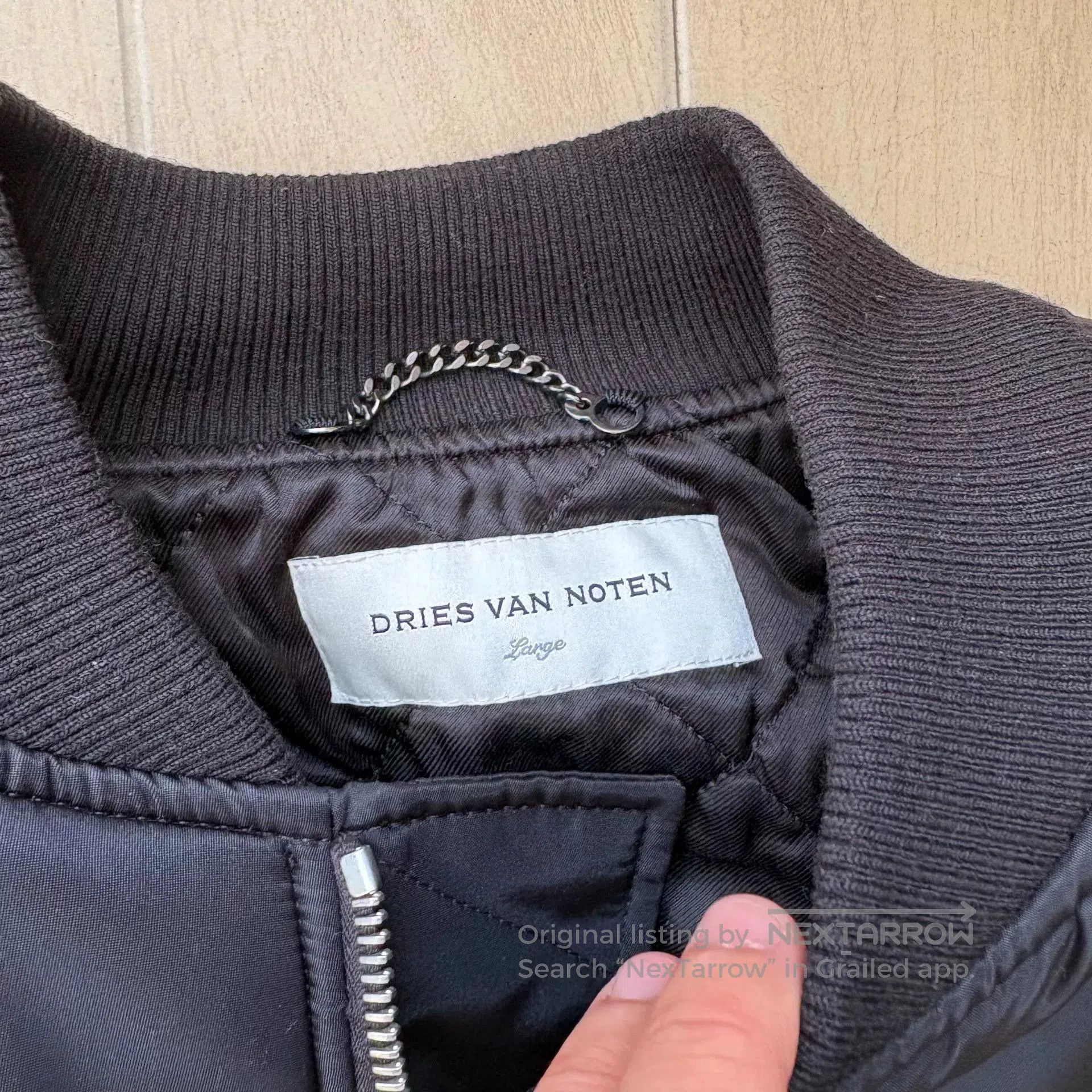 Dries Van Noten Dries Van Noten Black er Jacket L. Size US L / EU 52-54 / 3 - 3 Thumbnail