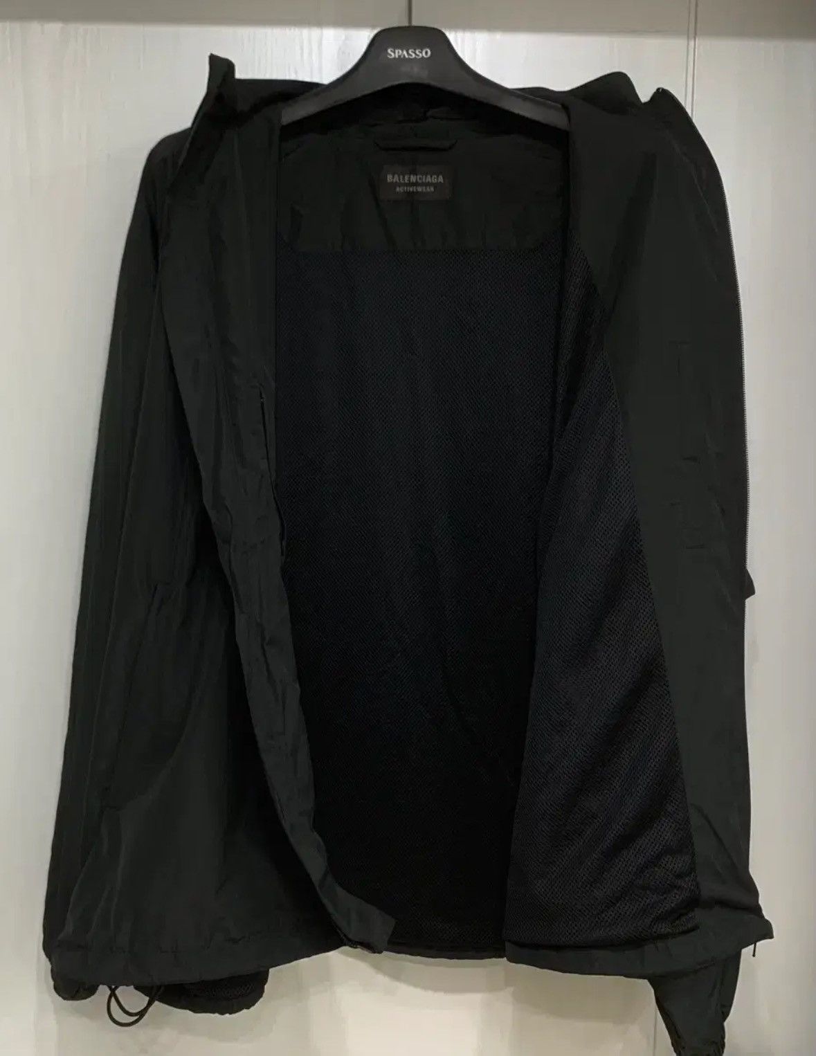 Balenciaga Minimal Logo Tracksuit Jacket Windbreaker Size US M / EU 48-50 / 2 - 2 Thumbnail