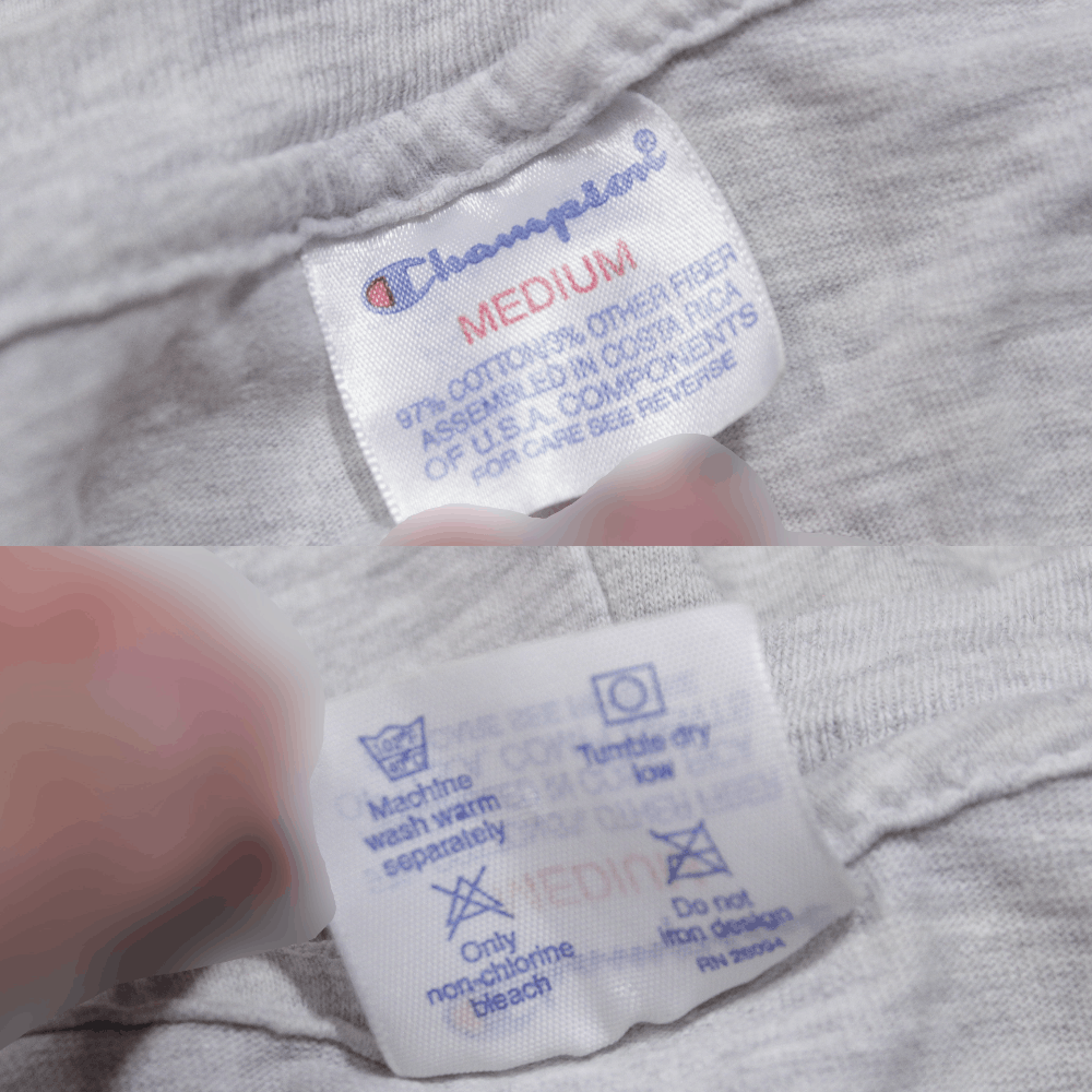 Champion 90S Big Logo Melange T-Shirt Size US M / EU 48-50 / 2 - 8 Thumbnail