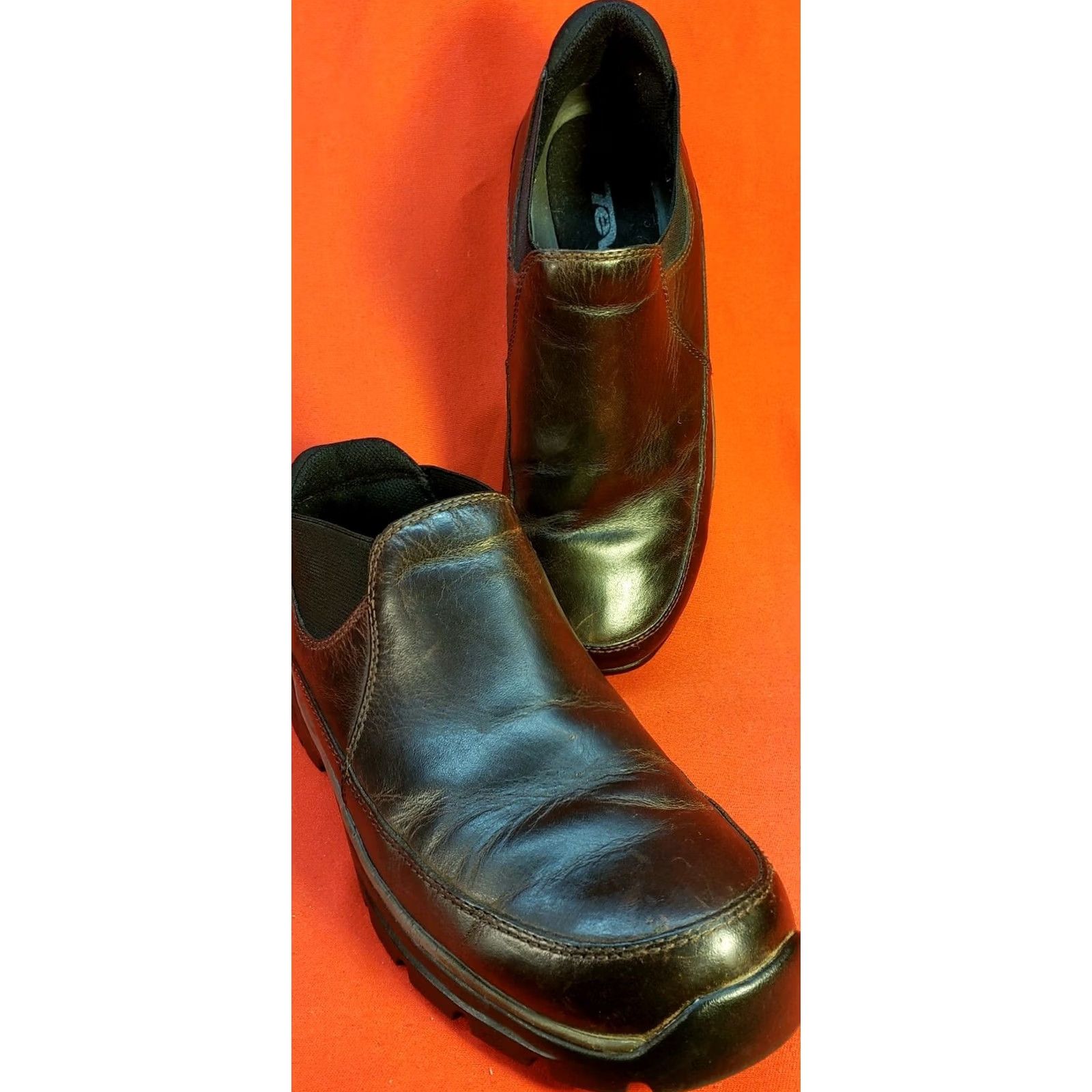 Teva Teva Chelsea Boot Womens 8.5M 39.5 EU Brown Leather Cushioned Insole Boots Chelsea Shoes Size US 9 / IT 39 - 2 Thumbnail