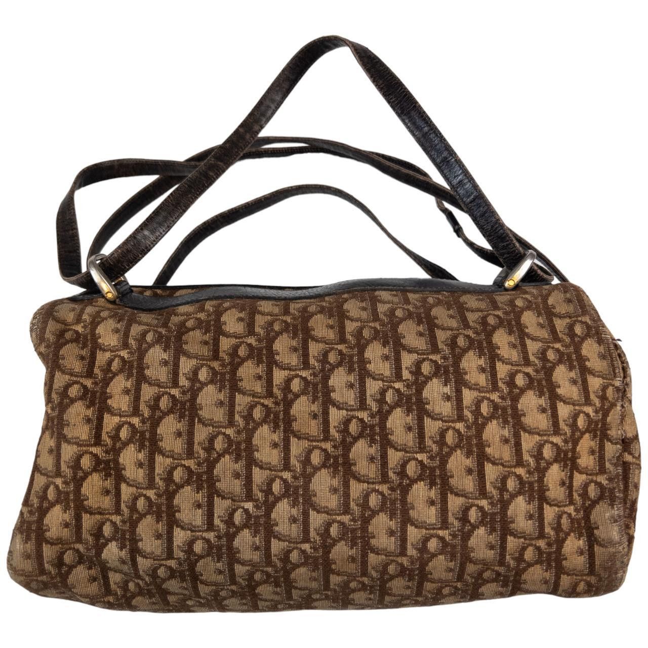 Dior Vintage Dior Monogram Shoulder Bag Size ONE SIZE - 2 Thumbnail