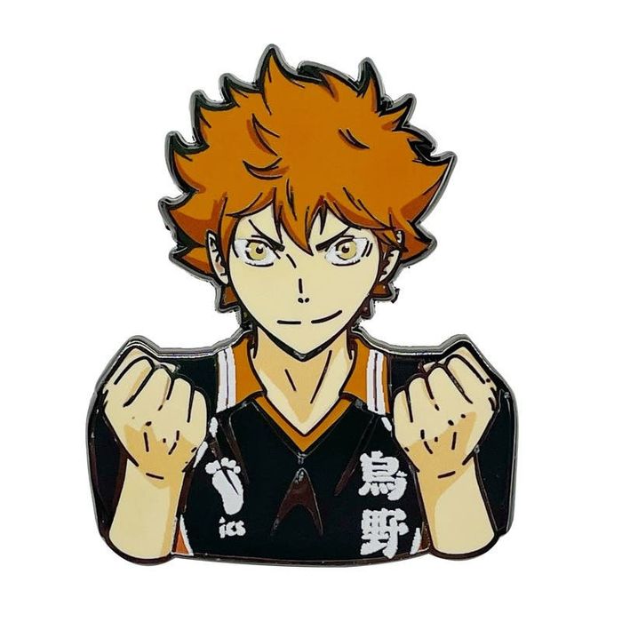 Pins Shōyō Hinata Haikyuu!! HARD Enamel Pins 01 | Grailed