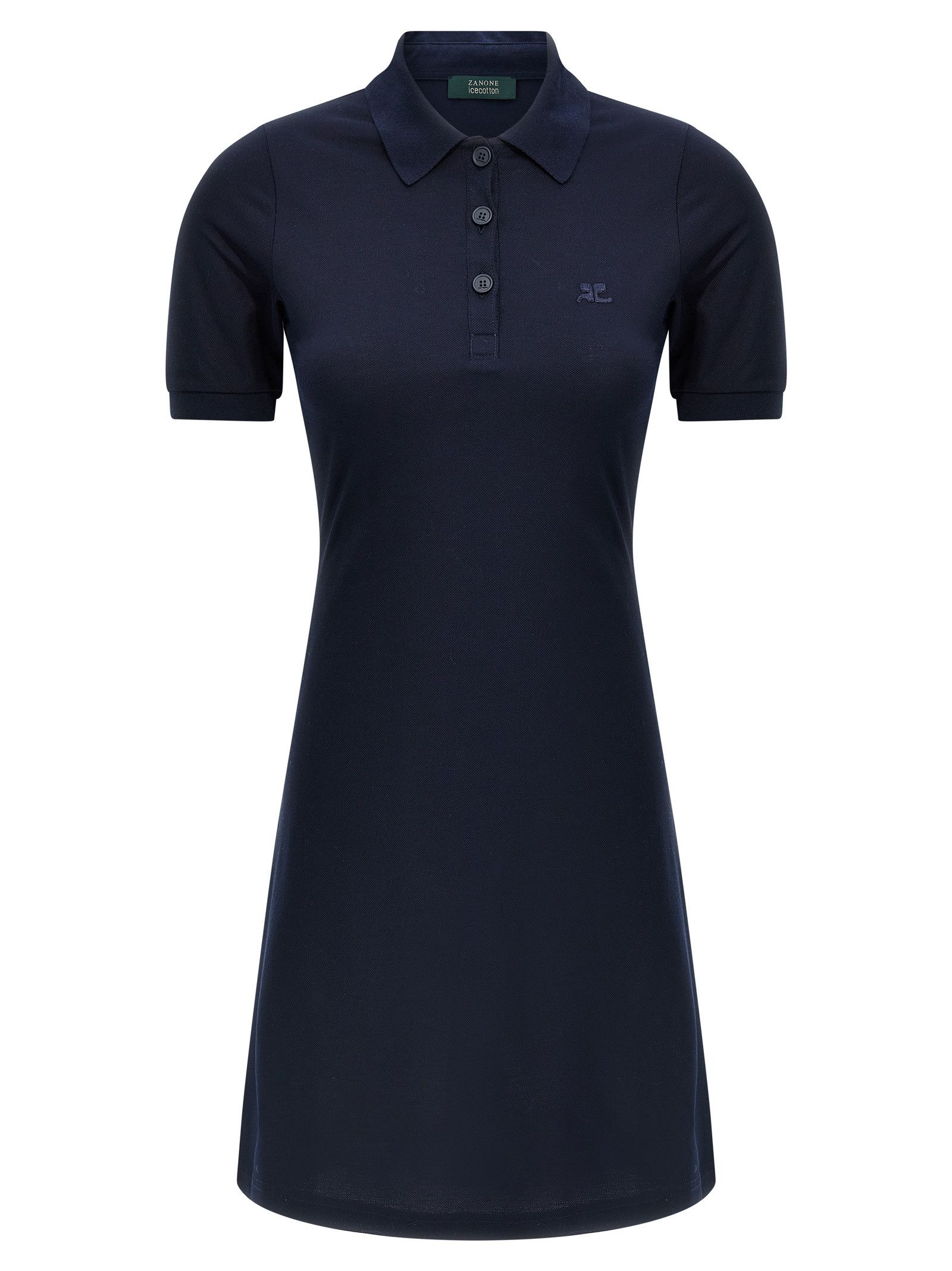 Courreges Piqué Polo Dress Size S / US 4 / IT 40 - 1 Thumbnail
