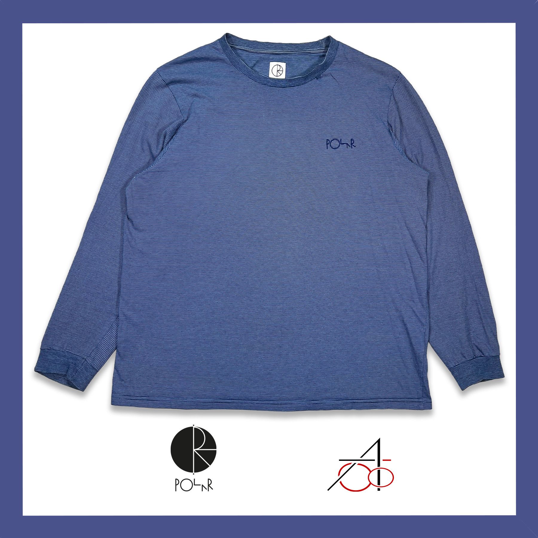 Polar Skate Co. Polar Skate Co. Striped Longsleeve Tee • M size Size US M / EU 48-50 / 2 - 1 Thumbnail