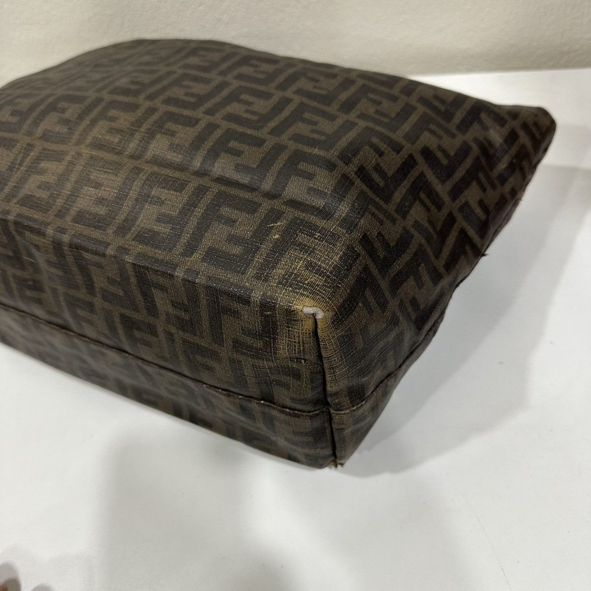 Fendi ‼️LASTDROP‼️ FENDI ZUCCA FF PATTERN PVC TOTE BAG Size ONE SIZE - 7 Thumbnail