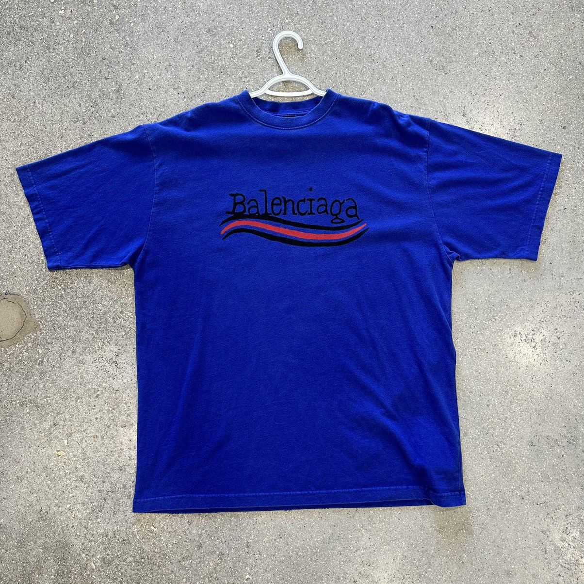 Balenciaga Balenciaga Campaign T Shirt Size US XL / EU 56 / 4 - 1 Thumbnail