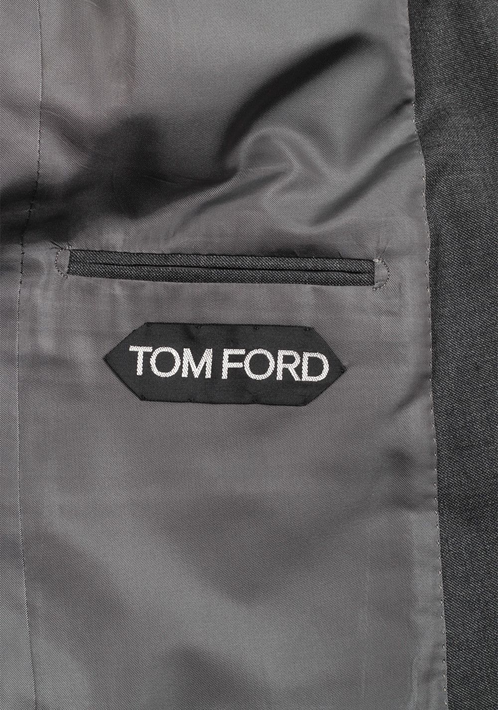 Tom Ford o1w1db10125 31AL43 Windsor Suit in Dark Grey Size US L / EU 52-54 / 3 - 6 Thumbnail