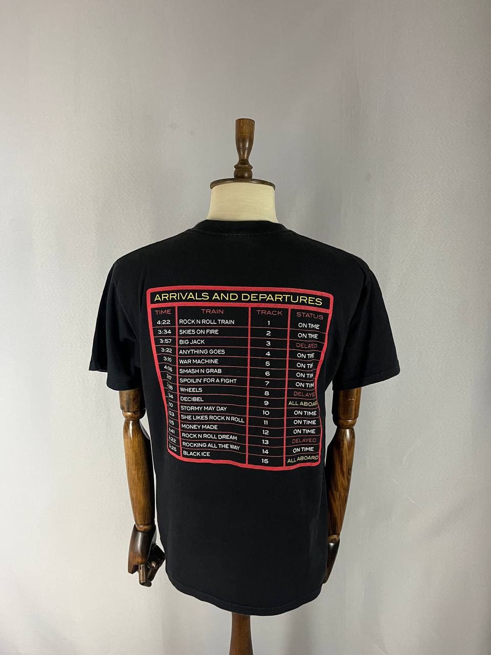 AC/DC AC/DC Tee T Shirt Vintage Black 2008 NY Tour Size US L / EU 52-54 / 3 - 7 Thumbnail