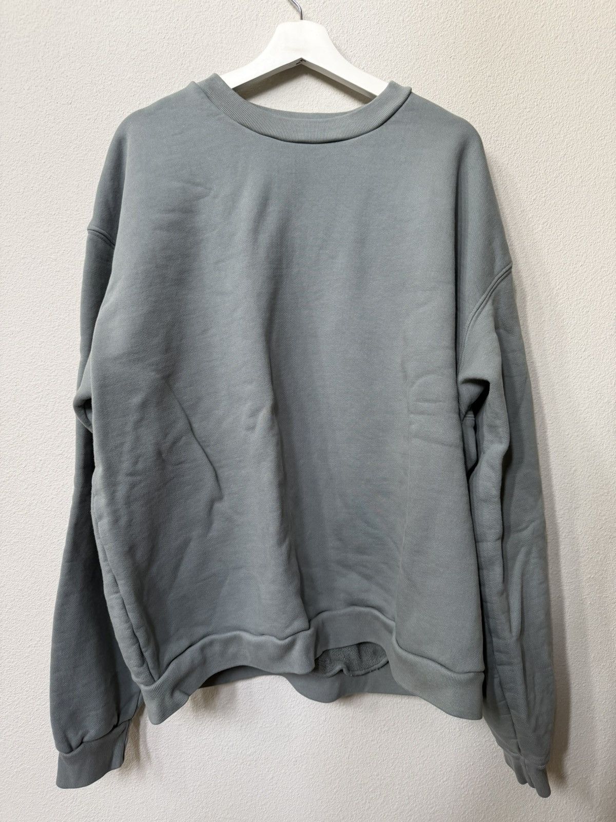 Auralee Blue gray smooth soft sweatshirt size 5 Size US XL / EU 56 / 4 - 3 Thumbnail