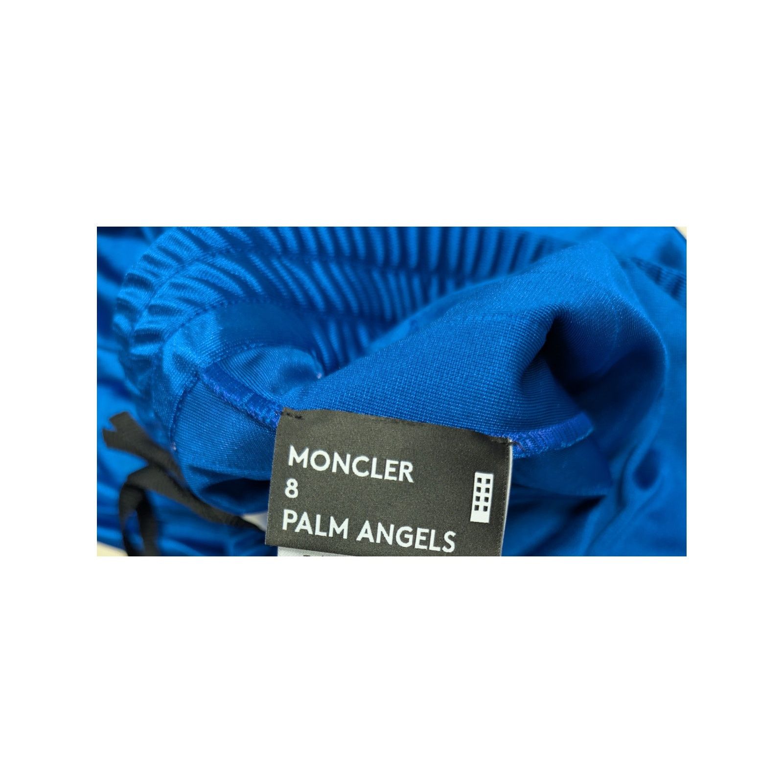 Moncler × Palm Angels o1rshd1 Q:2 / Shiny Track Pants in Blue Size US 32 / EU 48 - 17 Thumbnail