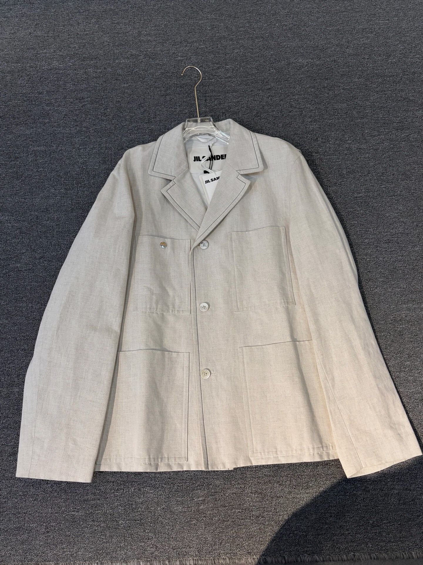Jil Sander JIL SANDER Men's Lapel Jacket Size US L / EU 52-54 / 3 - 1 Thumbnail