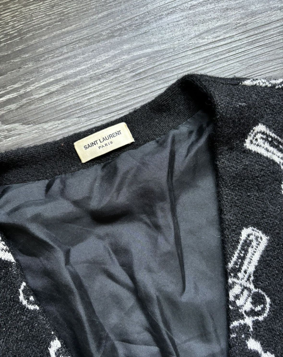 Saint Laurent Paris Hedi Pistol Gun Cardigan Size US M / EU 48-50 / 2 - 8 Thumbnail