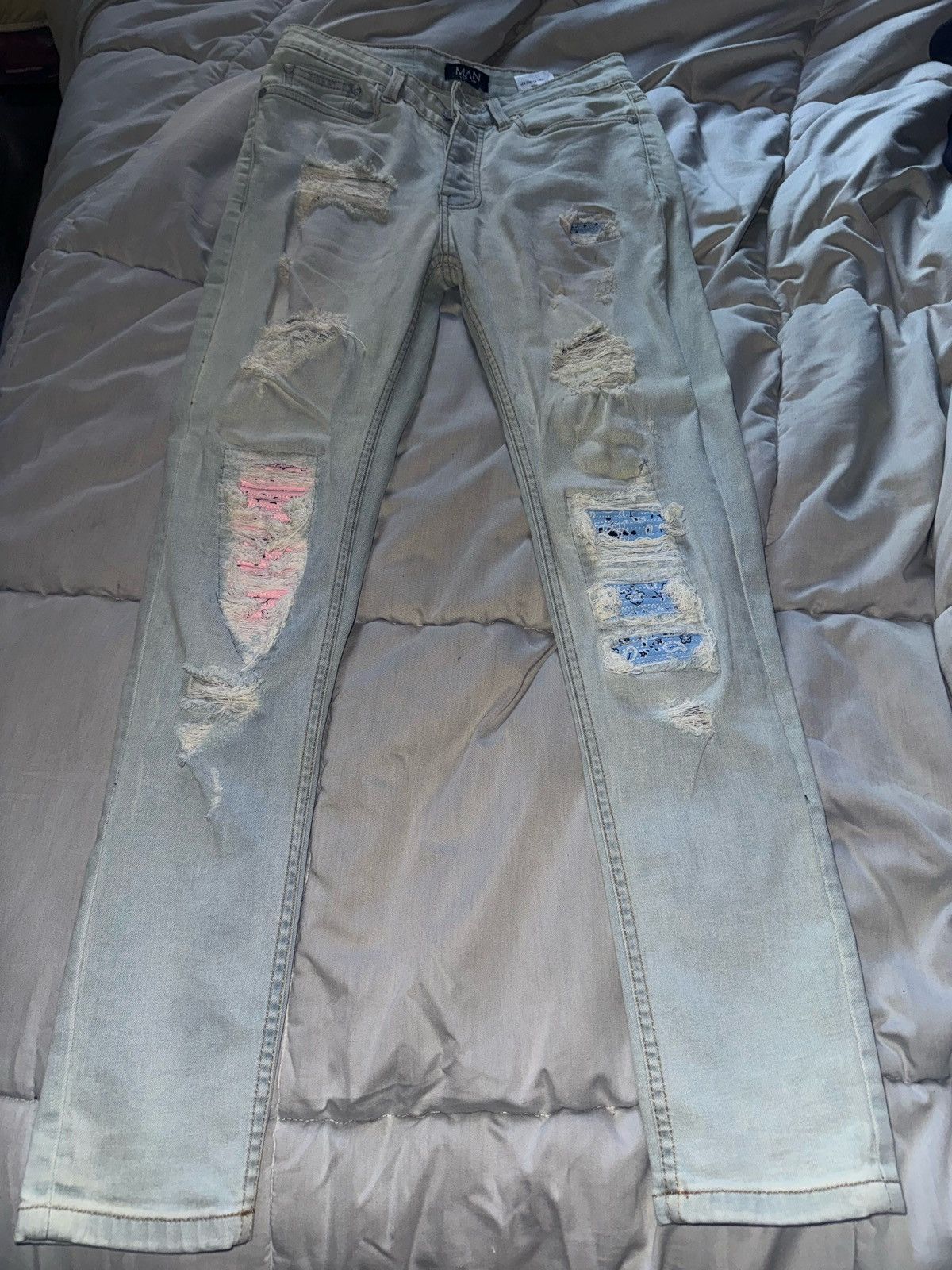 Boohoo Skinny Denim Jeans Size US 30 / EU 46 - 1 Preview