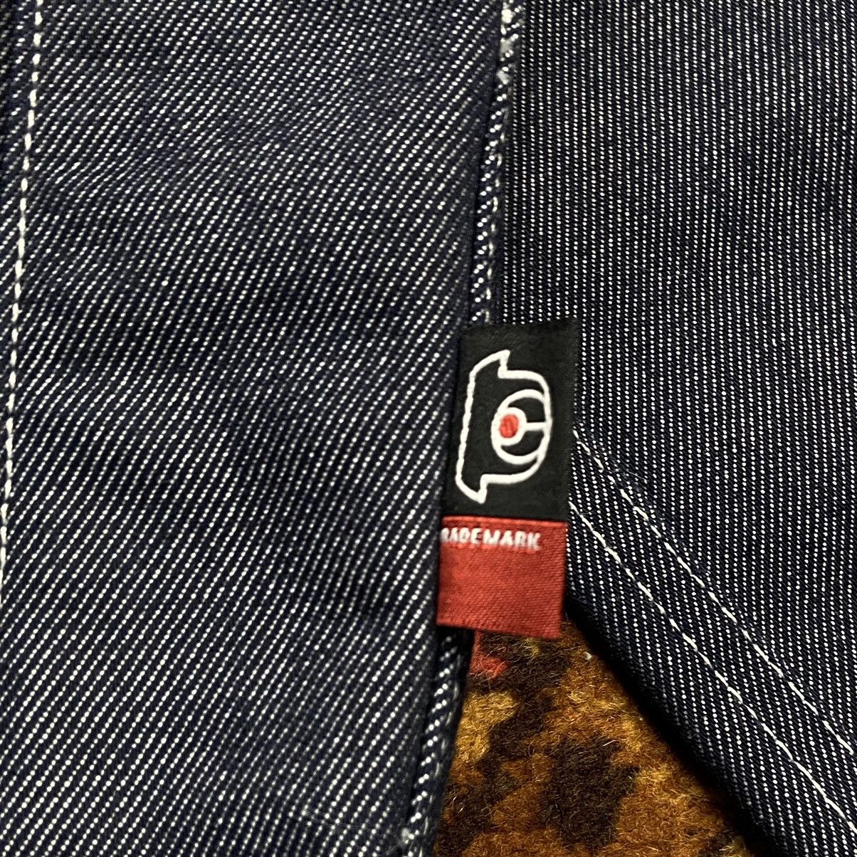 Japanese Brand × Vintage 📌 Vintage Psycho Cowboy y2k Denim Jacket Made in Italy Size US S / EU 44-46 / 1 - 12 Thumbnail