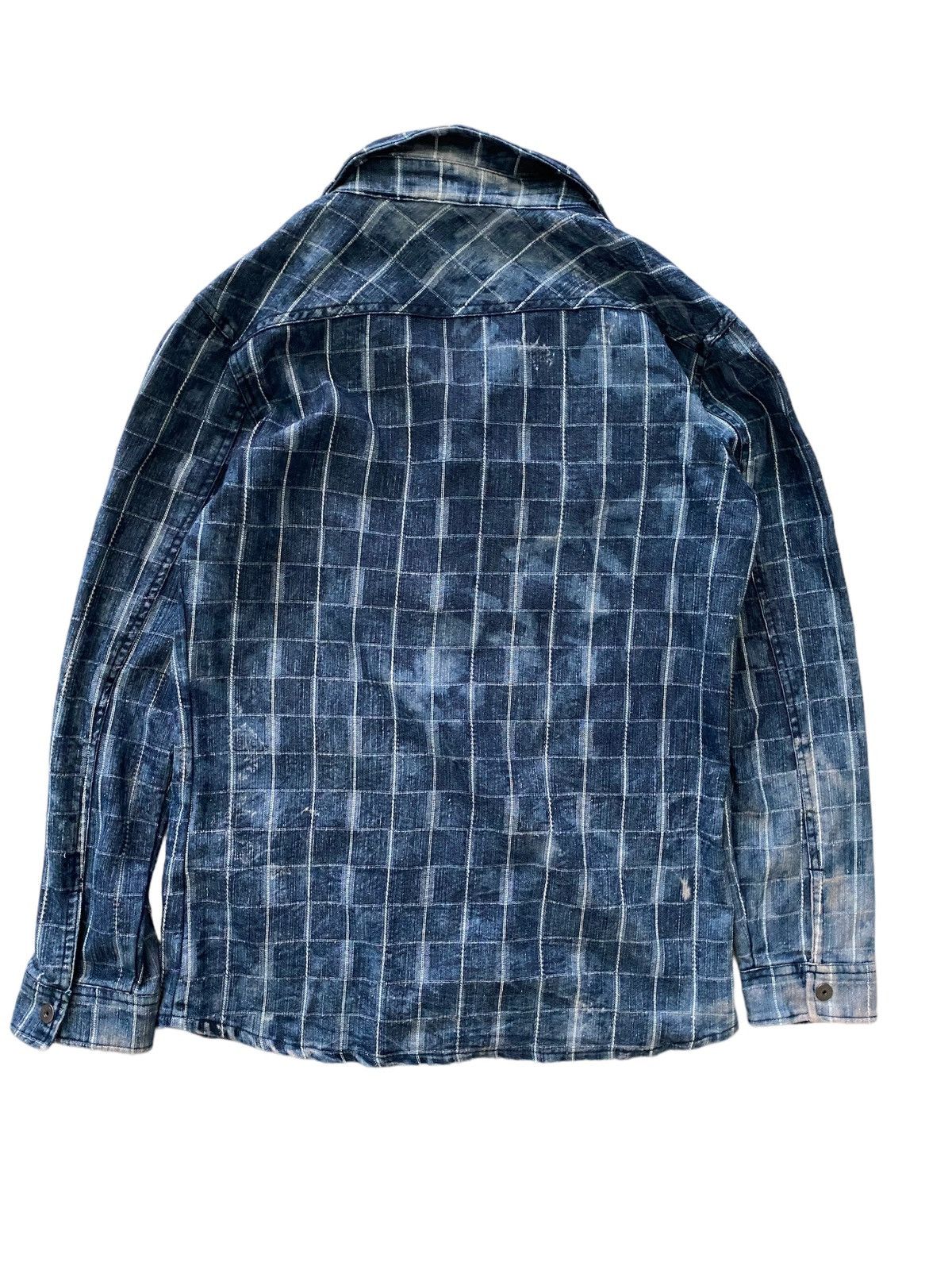 Blue Blue Japan × Japanese Brand Vintage Japanese 🇯🇵 patchwork Shirt Kapital design style Size US M / EU 48-50 / 2 - 6 Thumbnail