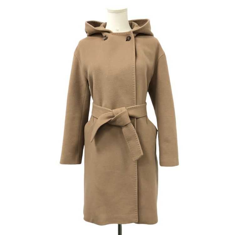 Weekend Max Mara Weekend Max Mara Hooded Wool Coat Size FR 34 Size XS / US 0-2 / IT 36-38 - 1 Thumbnail
