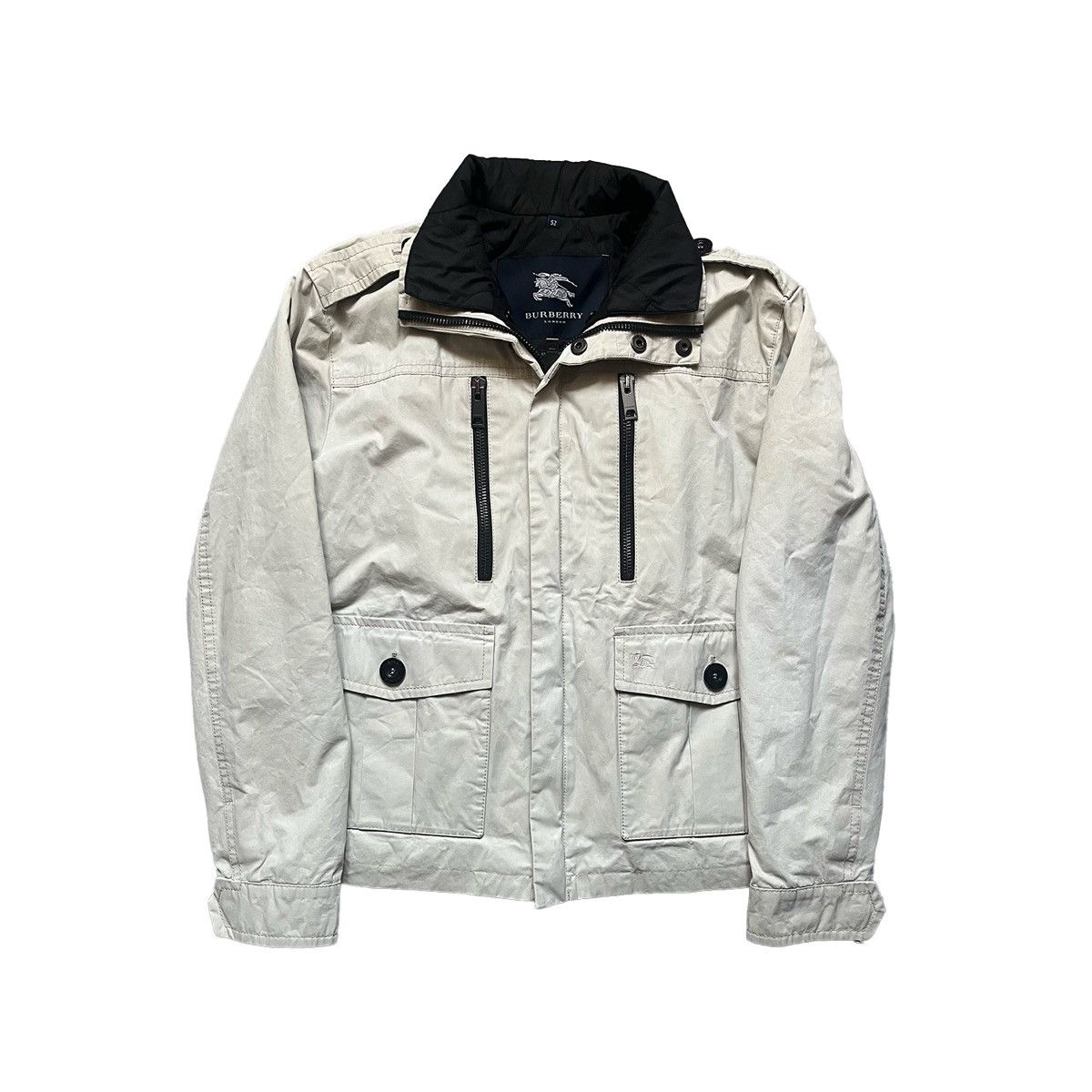 image of Burberry Jacket in White, Men's (Size Large)