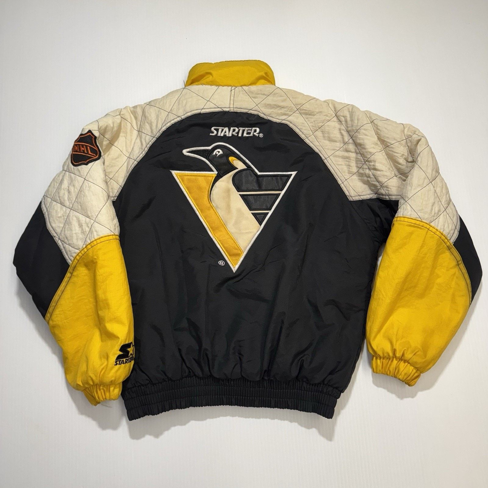 Starter VTG Starter Bomber Penguins NHL Youth Size Medium 90s Jacket Size US XS / EU 42 / 0 - 5 Thumbnail