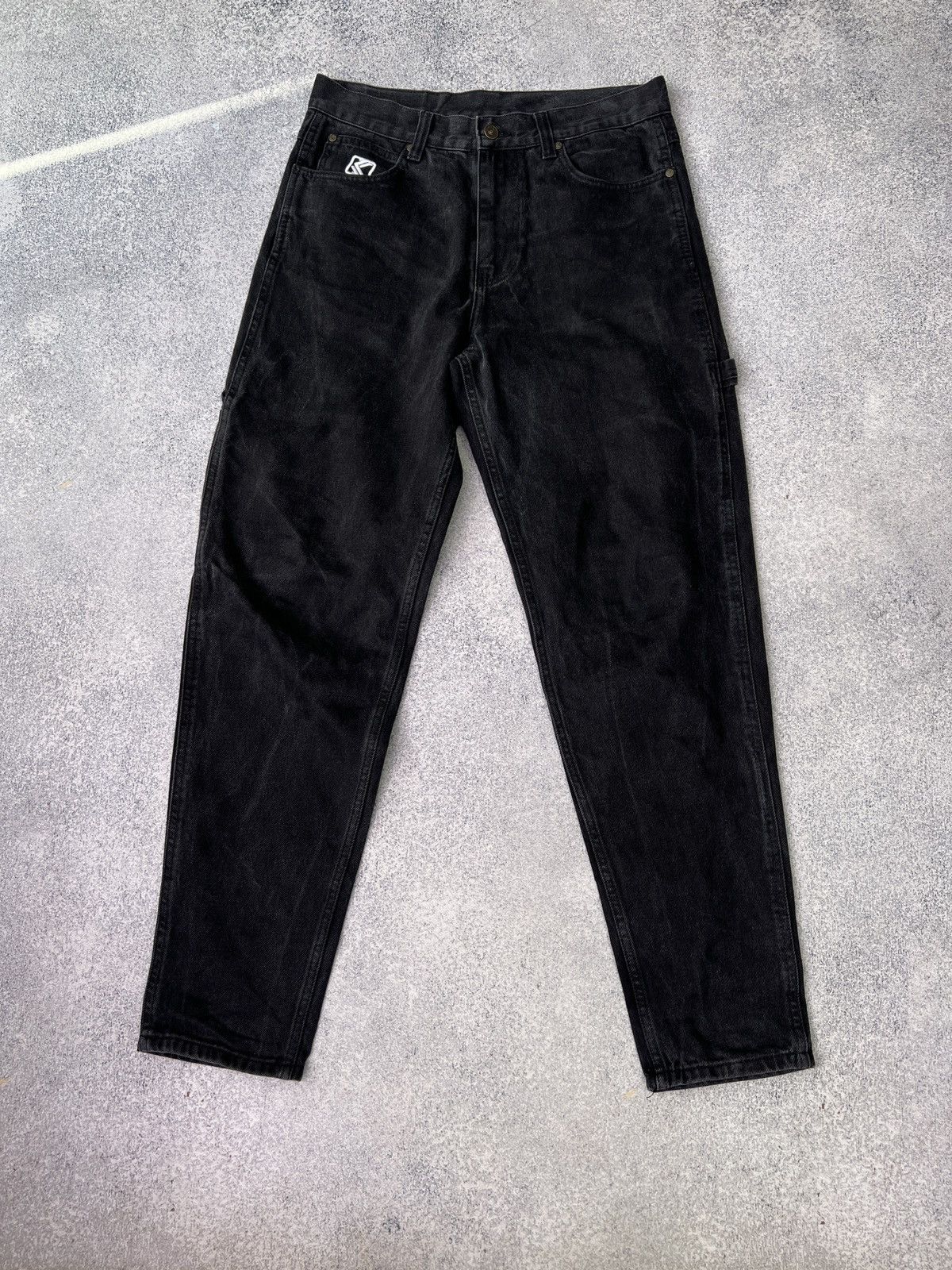 Karl Kani × Vintage Vintage Karl Kani rap black pants Size US 32 / EU 48 - 2 Thumbnail