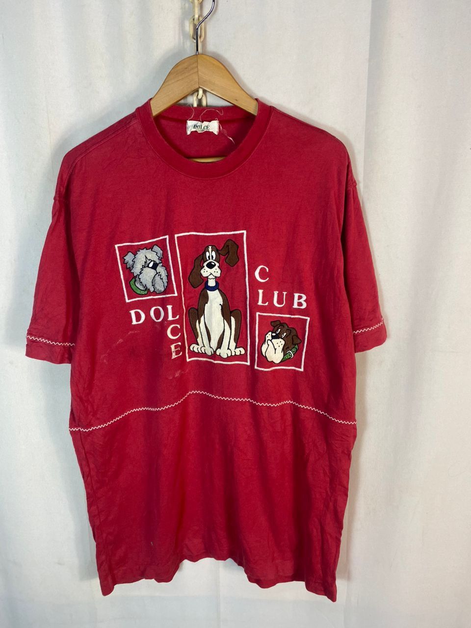 Japanese Brand × Vintage Dolce embroidered printed tshirt Size US XL / EU 56 / 4 - 1 Thumbnail