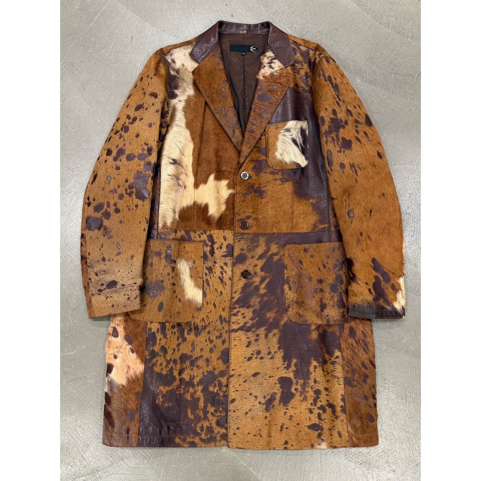 Roberto Cavalli A/W2004 Roberto Cavalli pony hair leather coat Size US L / EU 52-54 / 3 - 1 Thumbnail