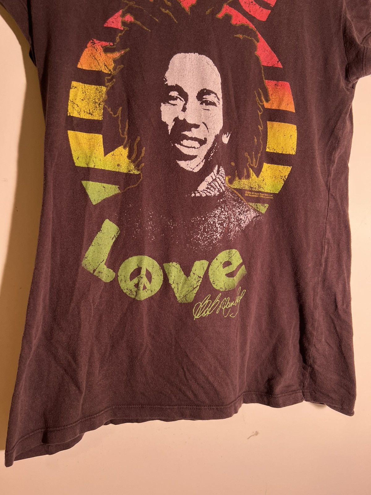 Band Tees Y2K 2000’s Vintage Bob Marley One Love Reggae Retro T Shirt Size L / US 10 / IT 46 - 4 Thumbnail