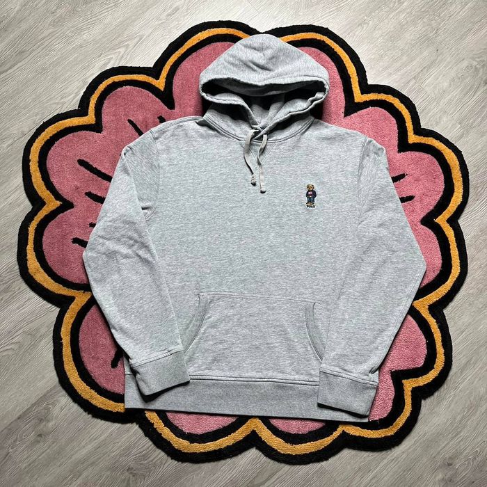 Polo bear best sale embroidered hoodie