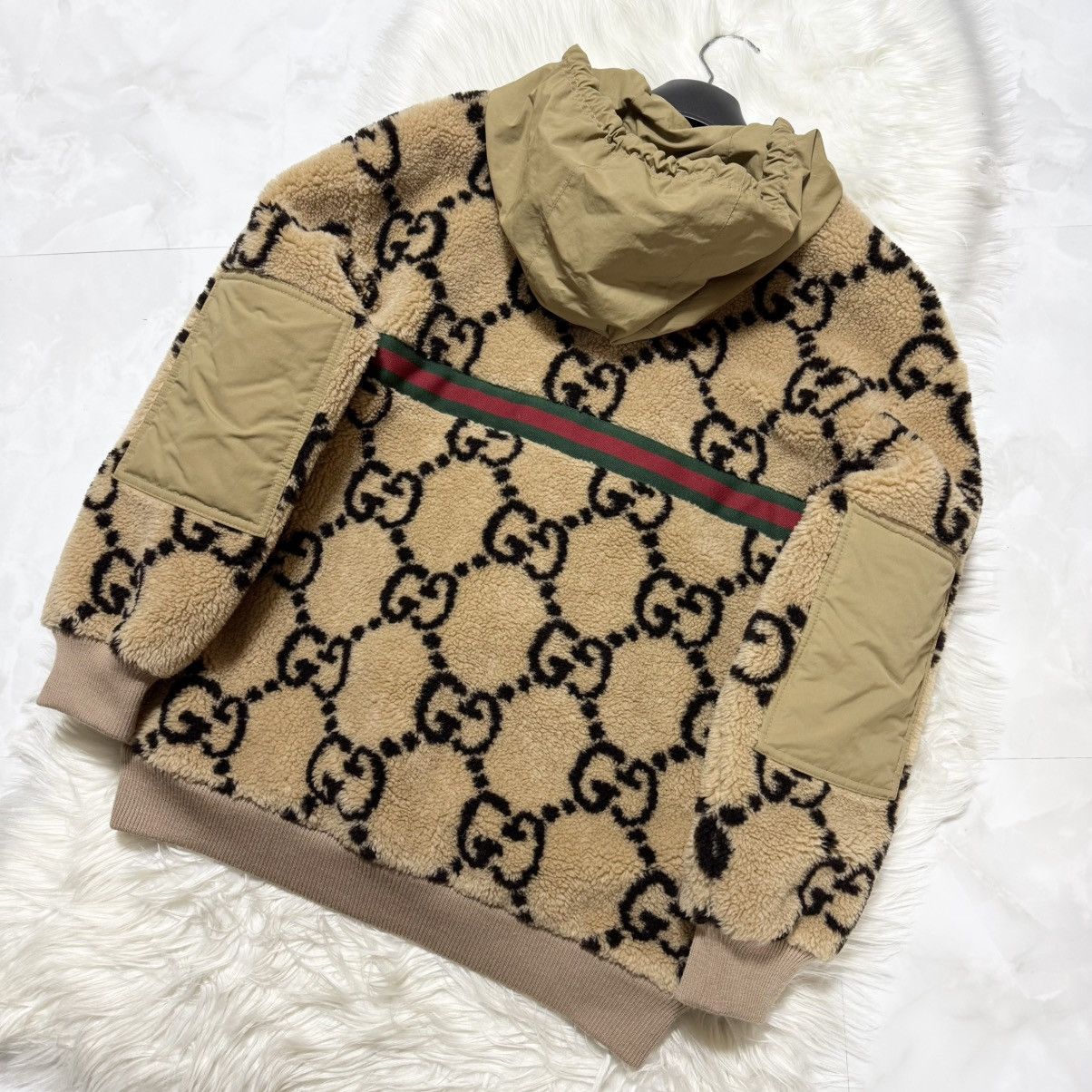Gucci Gucci maxi GG pattern Sherry line bomber jacket S Size S / US 4 / IT 40 - 10 Thumbnail