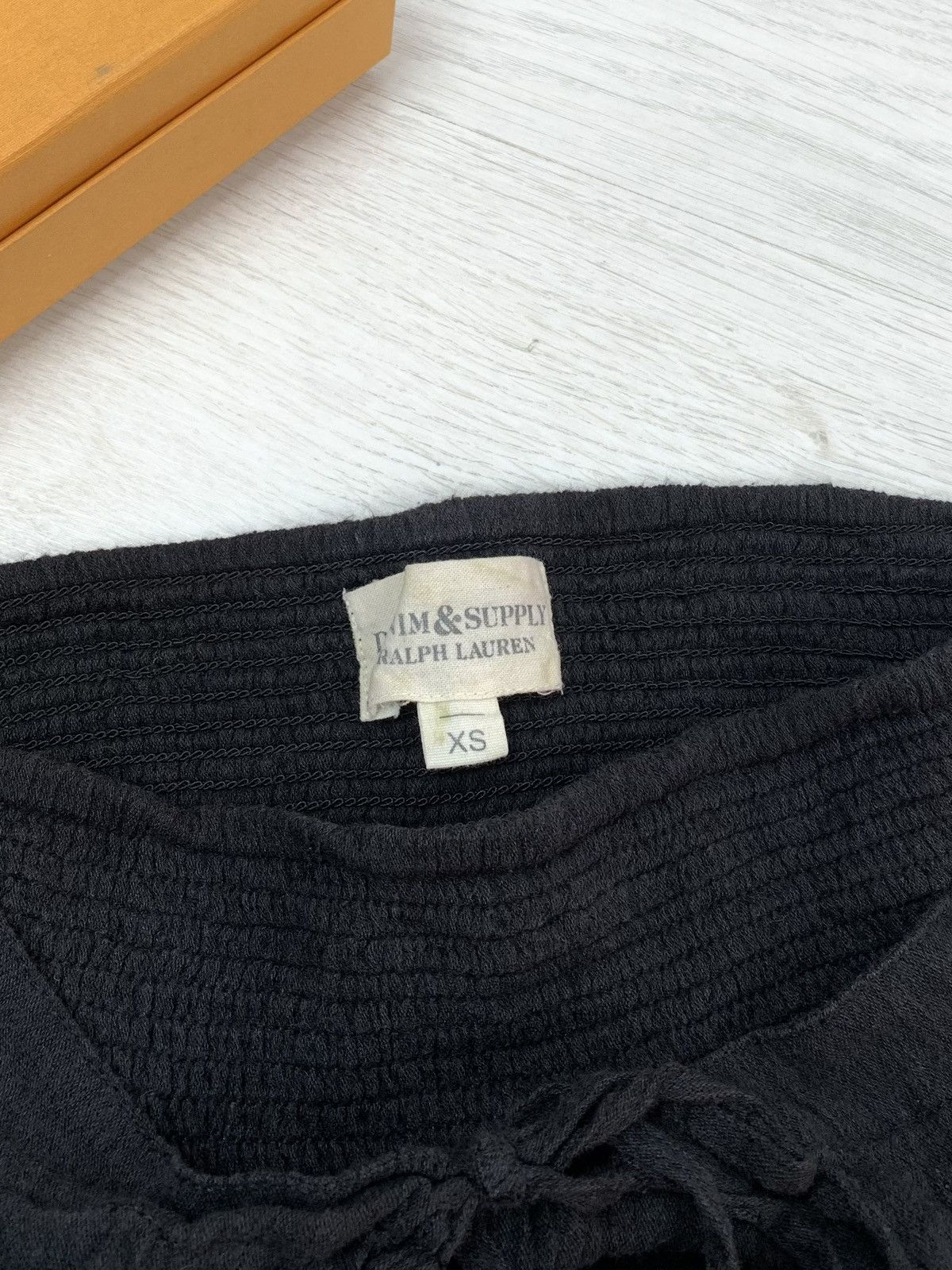 Denim & Supply Ralph Lauren Denim Supply Ralph Lauren Wrap Womens Wideleg Pants Size XS Size 27" / US 4 / IT 40 - 8 Thumbnail