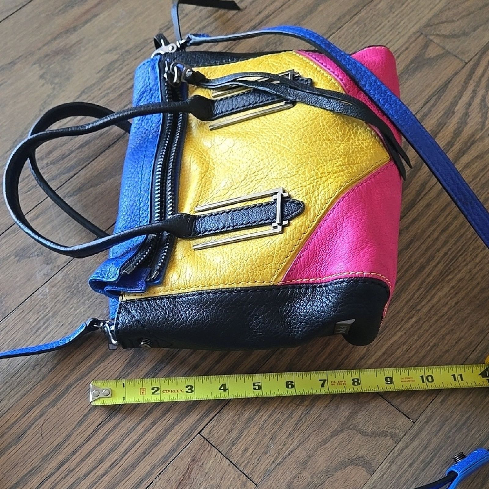 & Other Stories Botkier Beautiful Leather Colorblock Handbag Size ONE SIZE - 4 Thumbnail