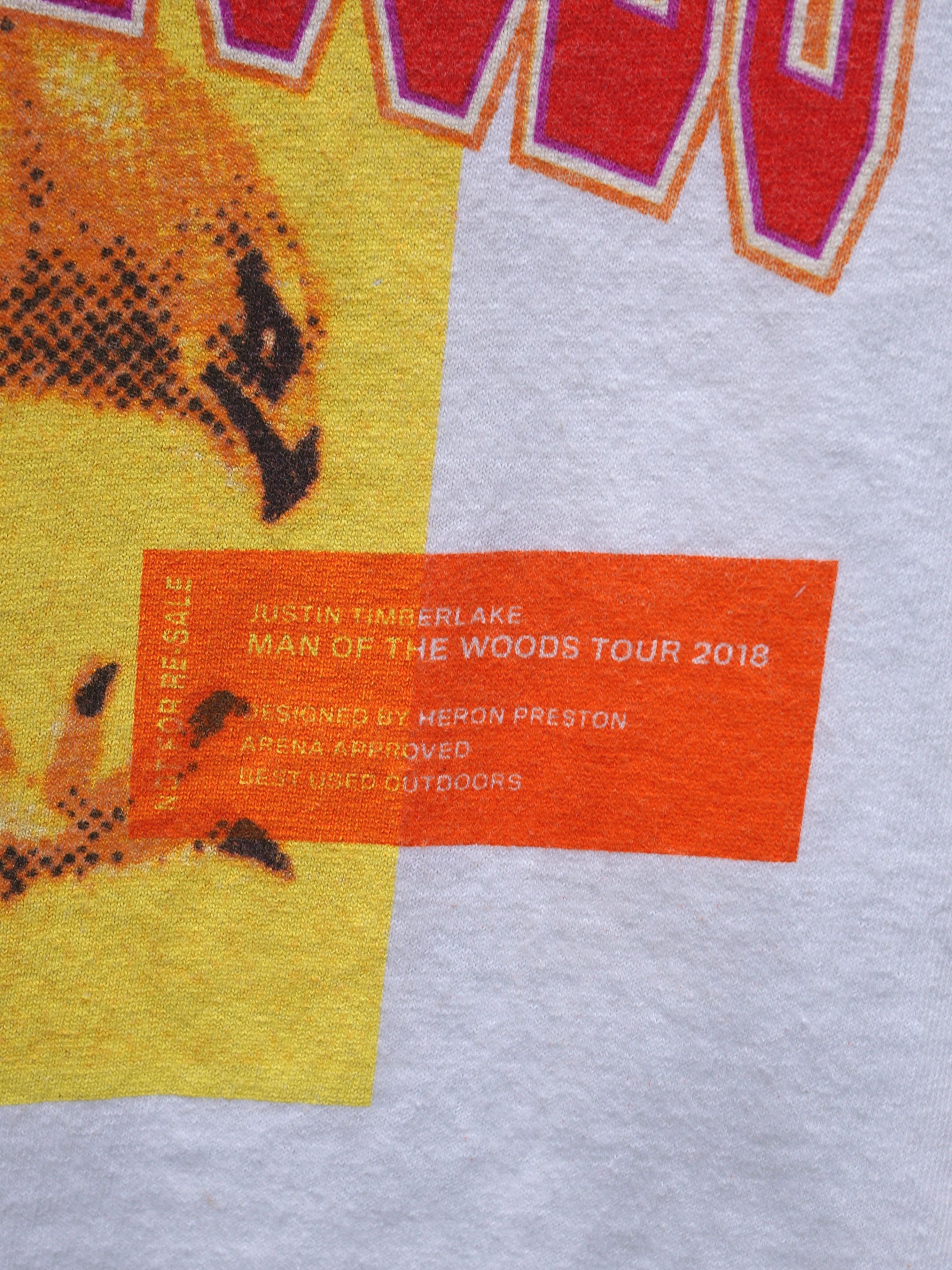 Band Tees × Heron Preston Heron Preston X Justin Timberlake MOTW Tour 2018 T Shirt Size US M / EU 48-50 / 2 - 4 Thumbnail