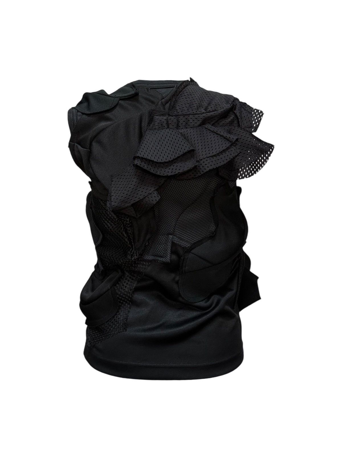 Comme des Garcons COMME DES GARCONS S/S 2010 Patchwork Sleeveless Top Size XS / US 0-2 / IT 36-38 - 2 Thumbnail