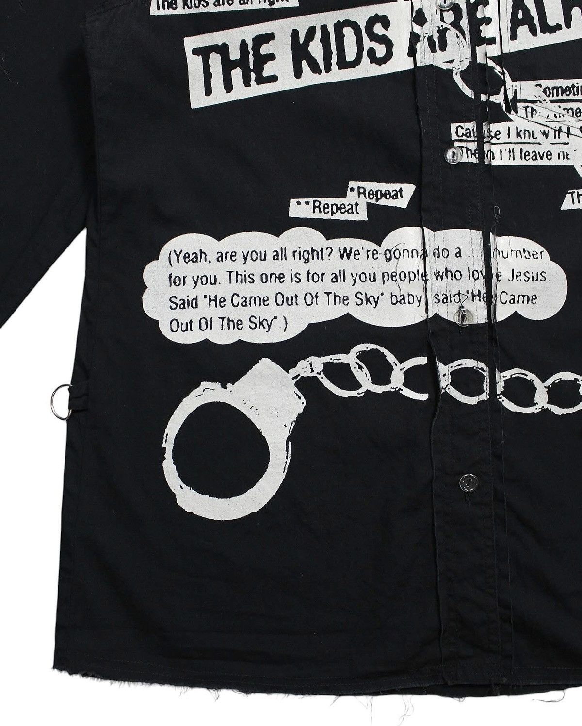If Six Was Nine 2000S BAT-SU STUDIO DESIGNED BY RUKI MATSUMOTO PUNK SHIRTS Size US M / EU 48-50 / 2 - 5 Thumbnail