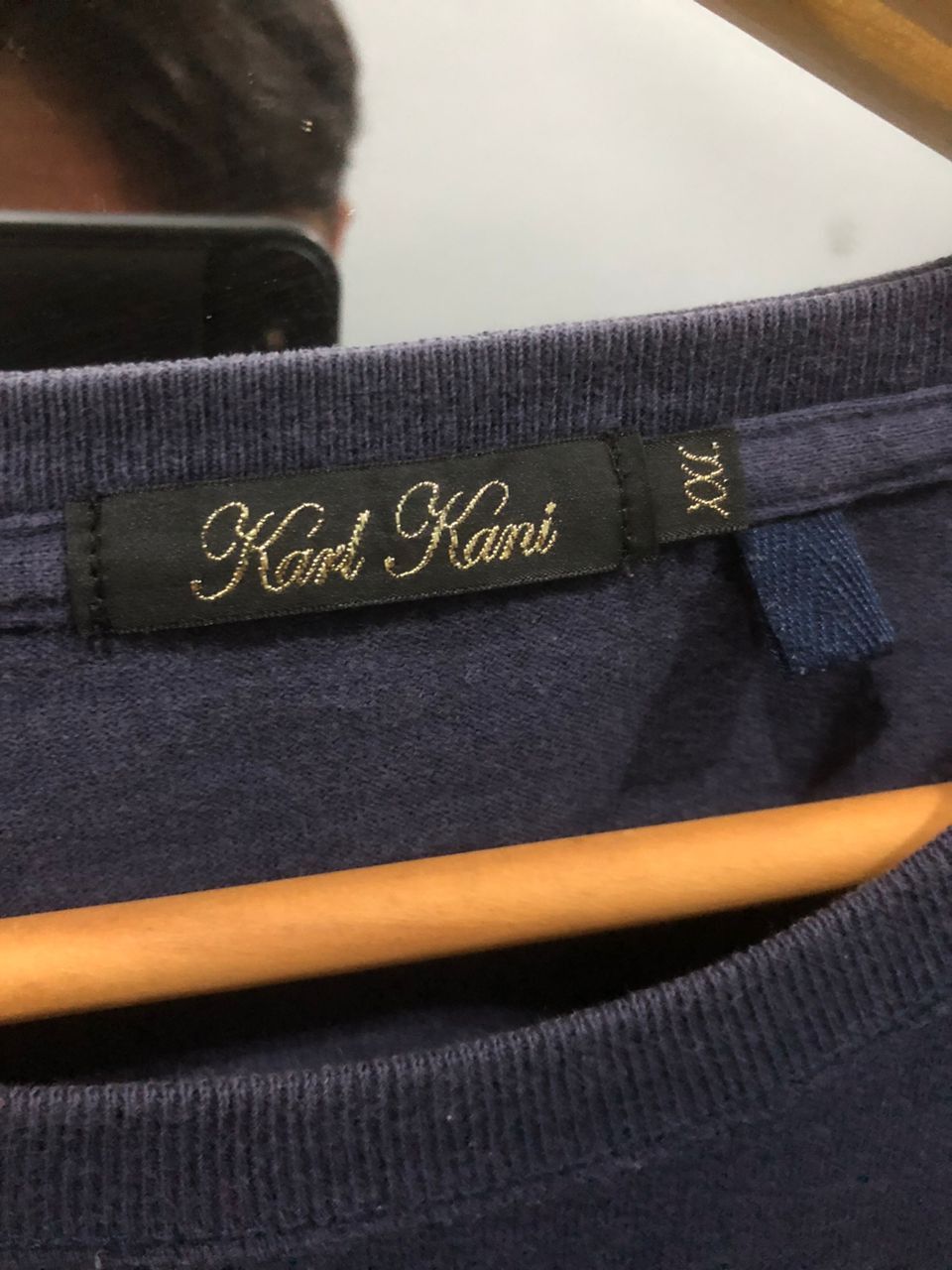 Karl Kani × Rap Tees × Vintage Vintage Karl Kani Homme Signature logo Shirt Size US L / EU 52-54 / 3 - 6 Thumbnail