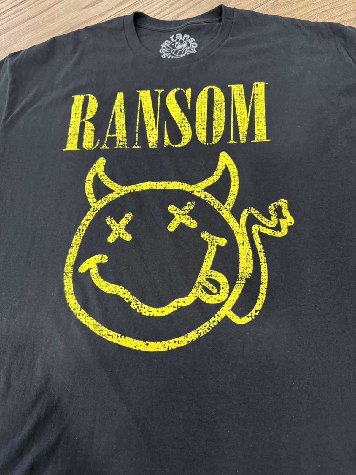Designer × Ransom Clothing 🔥 Ransom Clothing Nirvana Tee Shirt Black 2XL XXL 🔥 Size US XXL / EU 58 / 5 - 1 Thumbnail
