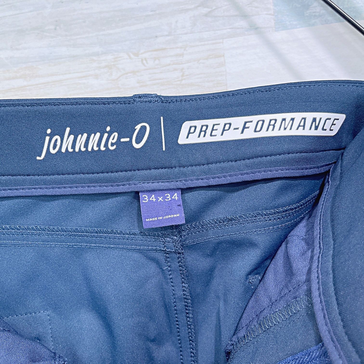 johnnie-O Johnnie O Cross Country Performance Pants Blue Mens 34x34 Size US 34 / EU 50 - 7 Thumbnail