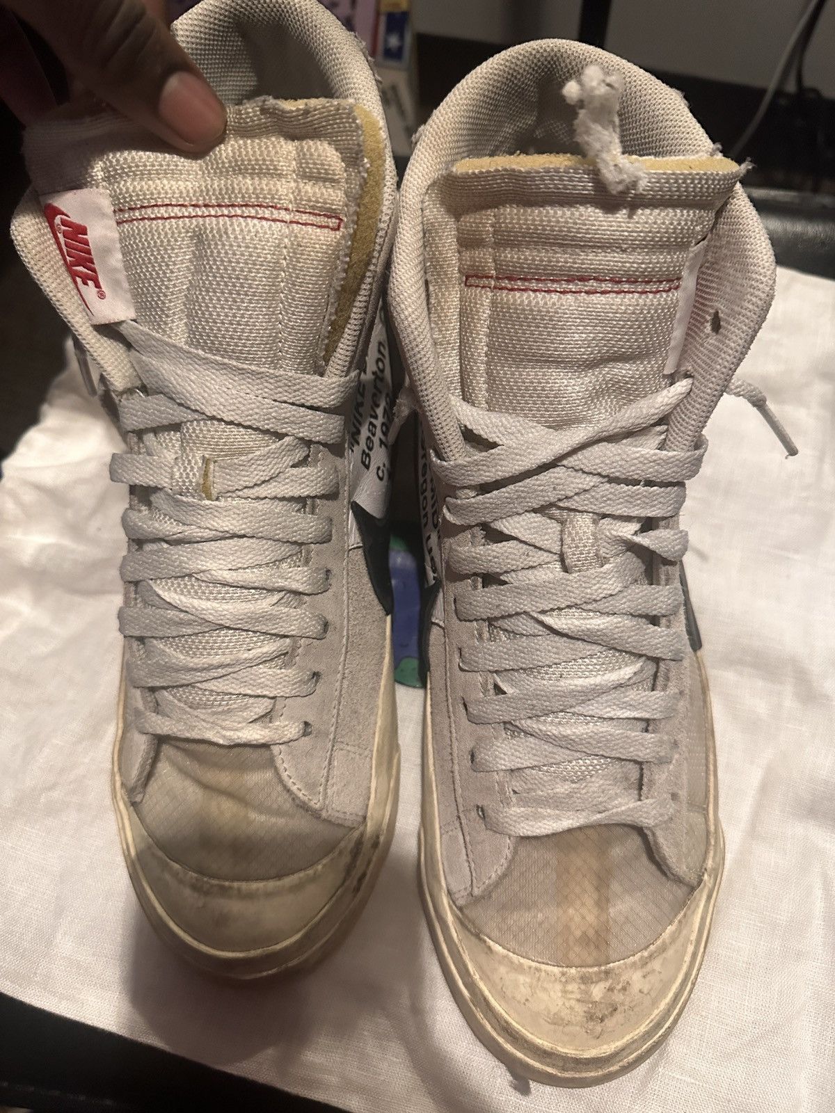 Nike × Off-White Off White OG The Ten Nike Blazer Size US 10.5 / EU 43-44 - 11 Thumbnail