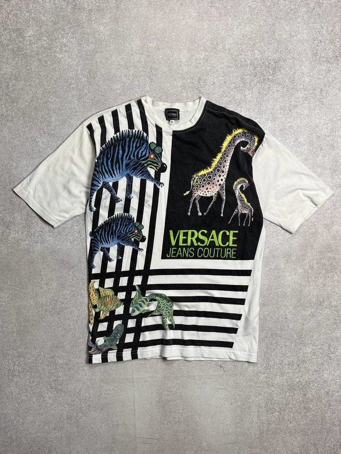 Versace Vintage Versace Abstract Animals T-shirt S Size US S / EU 44-46 / 1 - 1 Thumbnail