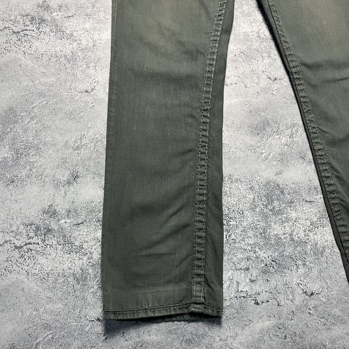 True Religion Vintage True Religion USA Logan Super T Grey Denim Jeans Y2K Size US 33 - 5 Thumbnail