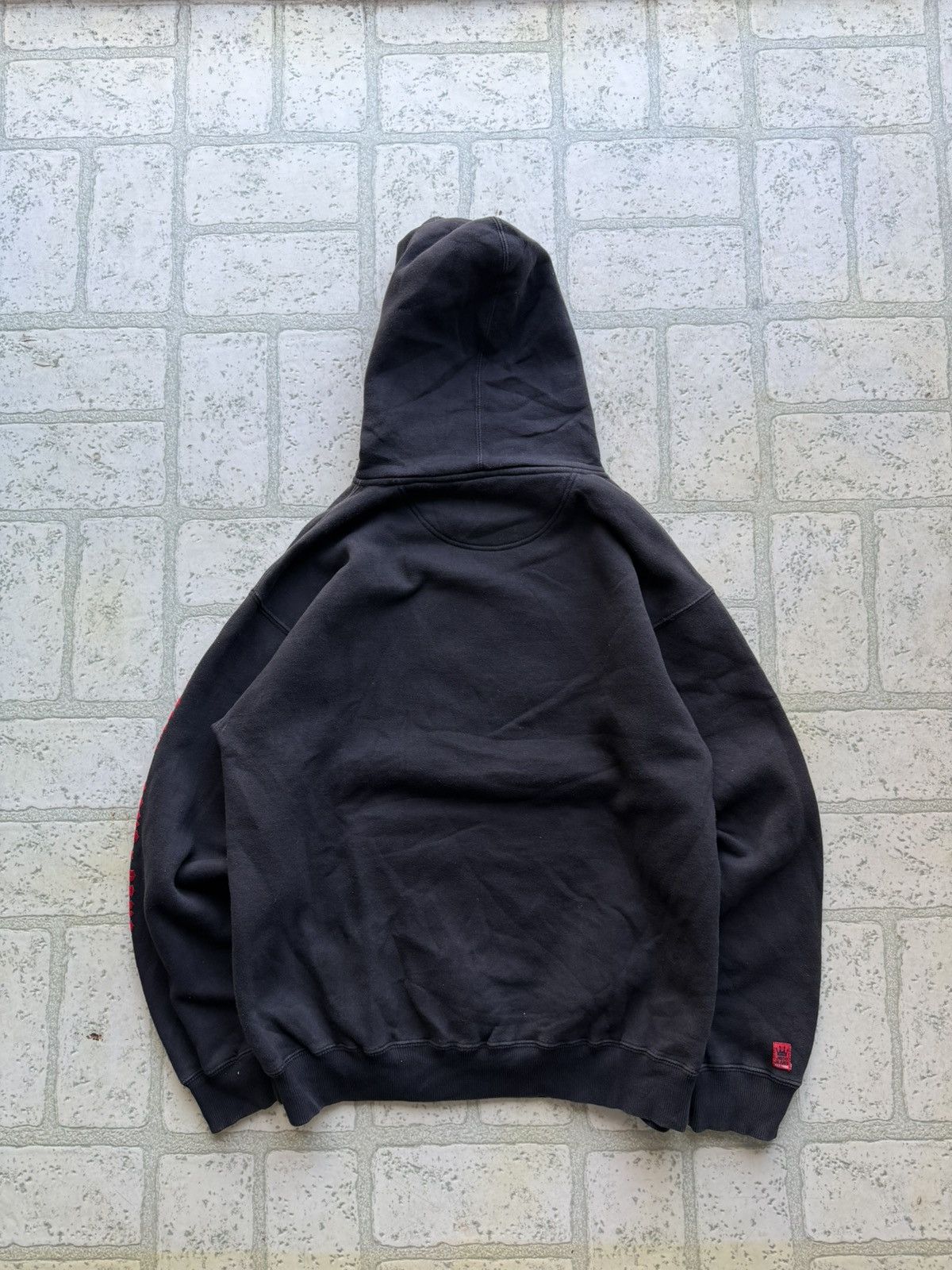 JNCO Vintage JNCO Affliction Style Skull Hoodie Size US L / EU 52-54 / 3 - 5 Thumbnail