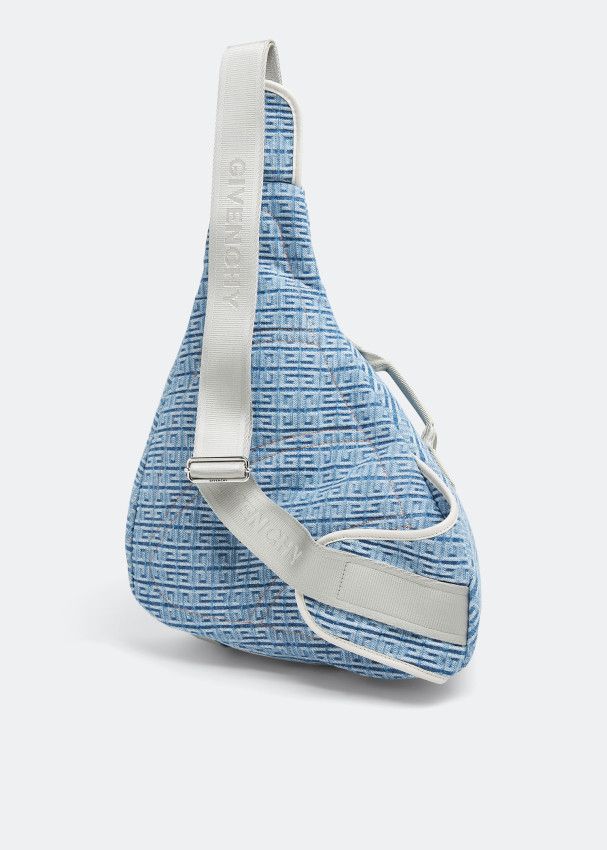 Givenchy o1srvl11e0225 Size: OS / Medium G-Zip Triangle Bag in Blue Size ONE SIZE - 4 Thumbnail