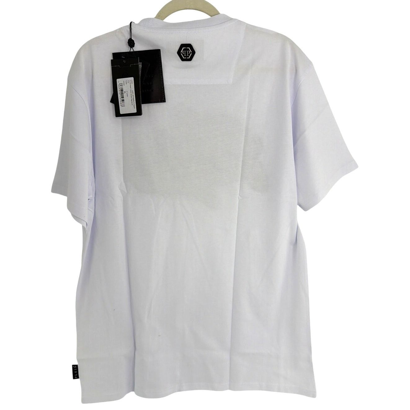 Philipp Plein Philipp Plein Strass Signature Round Neck T-Shirt Size XL Size US XL / EU 56 / 4 - 8 Thumbnail