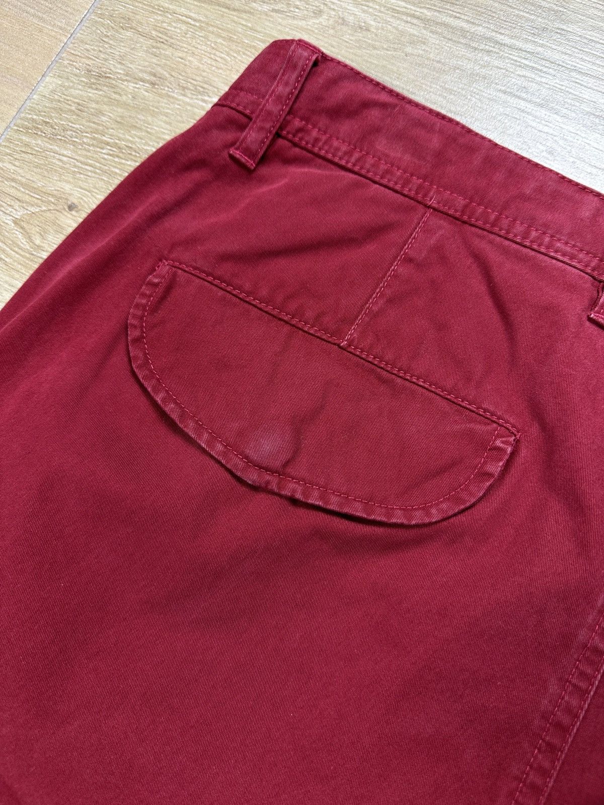 Designer × Suitsupply SUITSUPPLY Red Chino Cargo Pants Cotton Size 50 Size US 34 / EU 50 - 17 Thumbnail